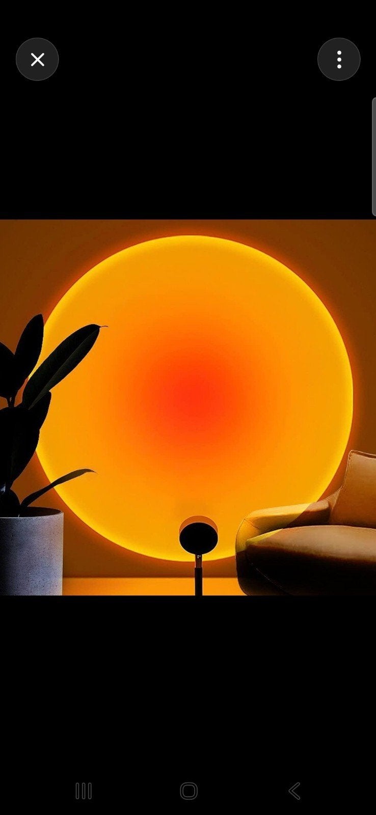 Nieuwe USB Sunset Lamp - Sfeervolle Zonsondergang Projectie, Nieuw, Ophalen of Verzenden, Oranje, Metaal