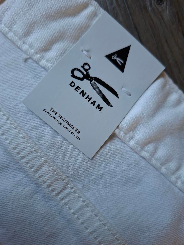 DENHAM Razor slimfit jeans W31 L32, Wit, Nieuw, W32 (confectie 46) of kleiner, Ophalen of Verzenden