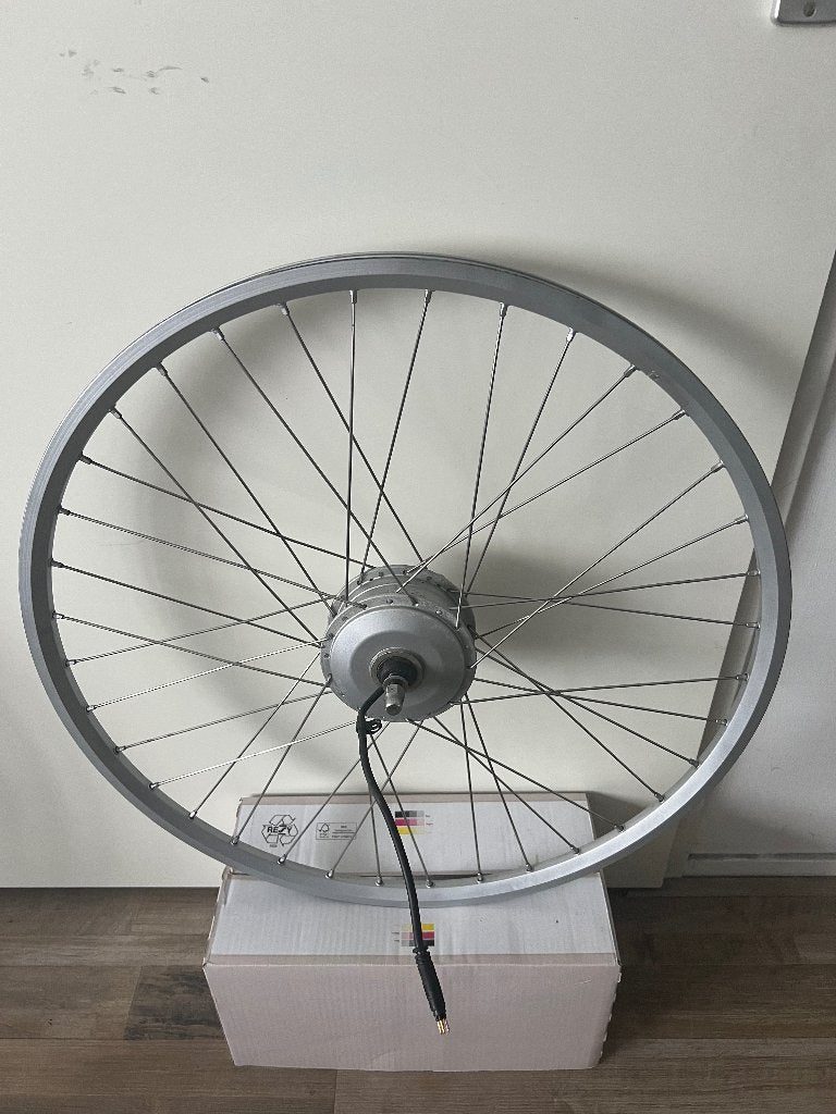 Voorwiel motor RIH Omega, Gebruikt