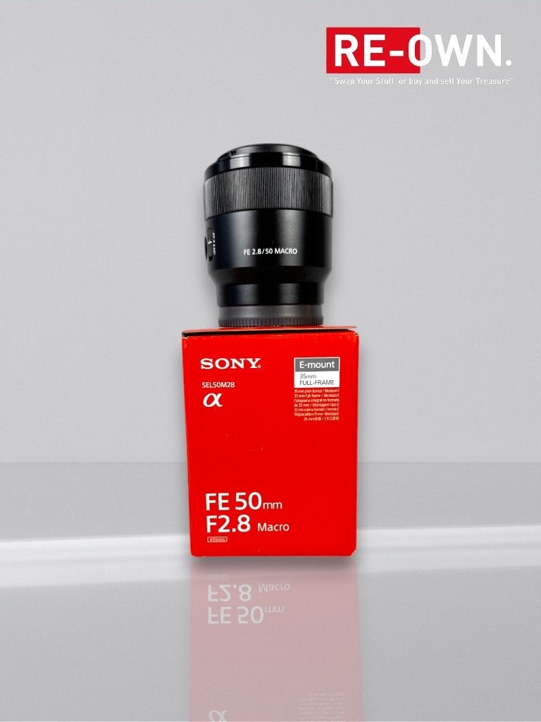 Sony FE 50mm f/2.8 Macro (topstaat + doos + garantie)., Sony, ., Ophalen of Verzenden, Zo goed als nieuw