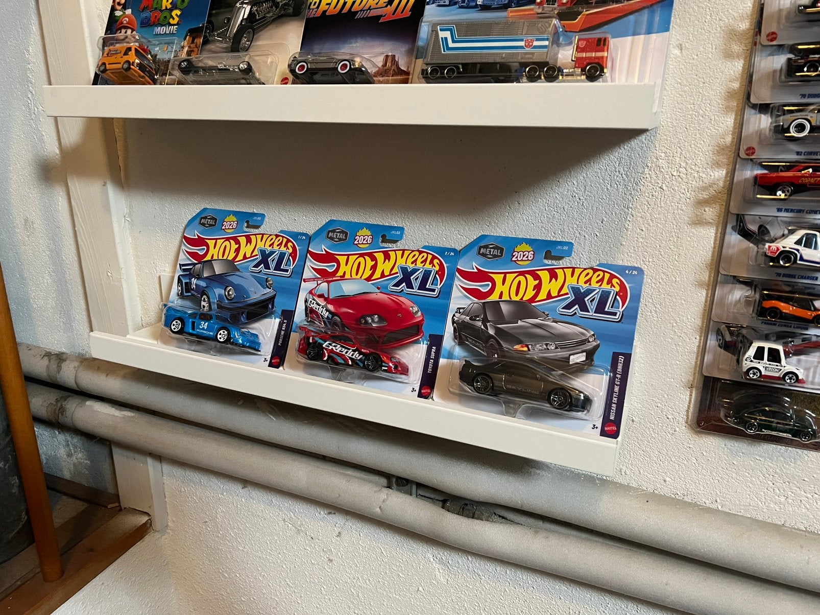 Hotwheels XL Porsche, Supra, Skyline, Ophalen of Verzenden, Nieuw, Auto