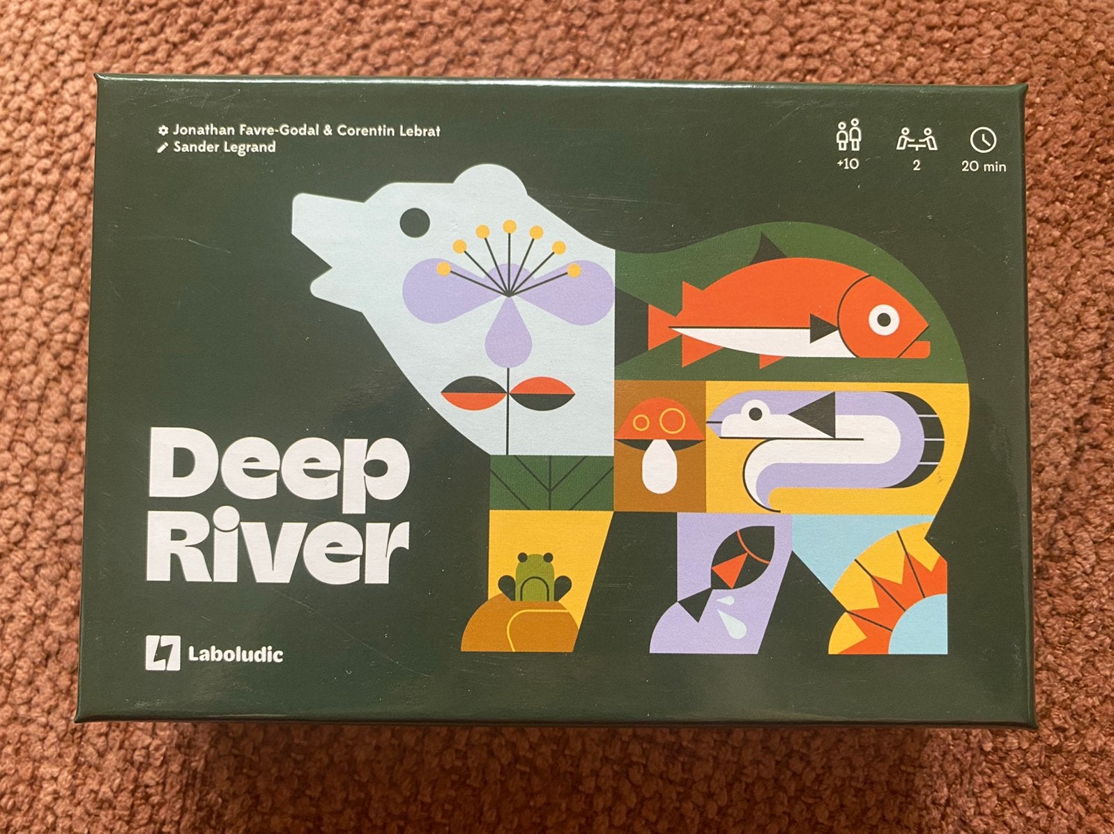 Deep river spel, Hobby en Vrije tijd, Gezelschapsspellen | Bordspellen, Nieuw, Een of twee spelers, Ophalen of Verzenden