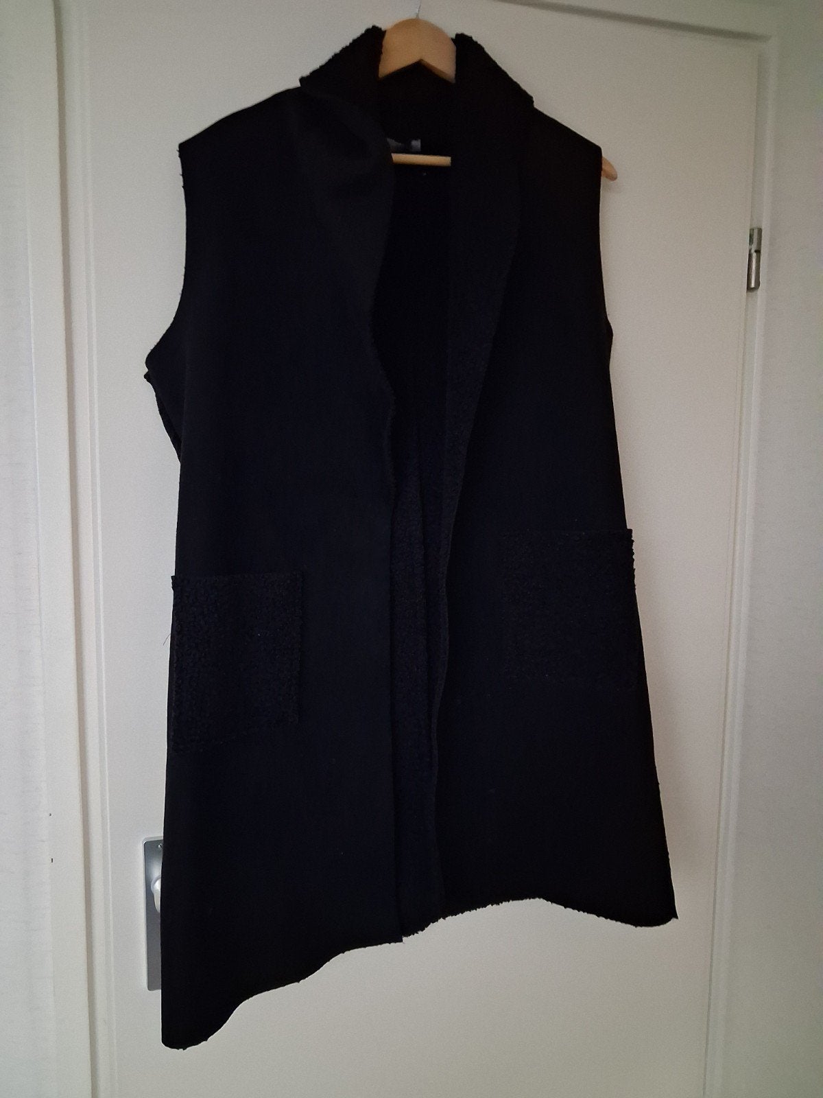 Zwart gilet maat 46, Zwart, Maat 46/48 (XL) of groter, Sotore, Ophalen of Verzenden