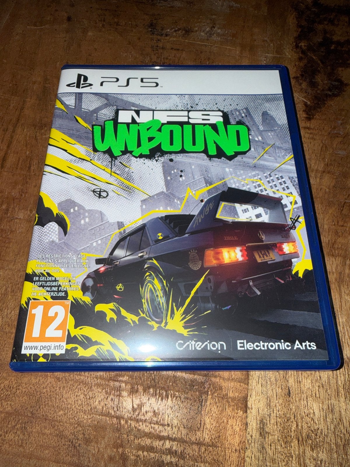 Need for Speed Unbound PS5 - Zo goed als nieuw, Online, N, N, 1 speler