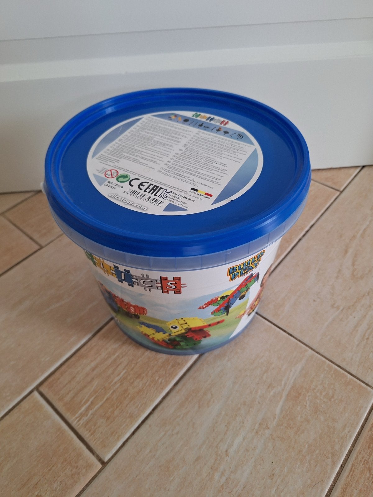 Emmer Clics Bouwblokken - Kleurrijk Constructiespeelgoed, Ophalen of Verzenden, Zo goed als nieuw, Overige merken