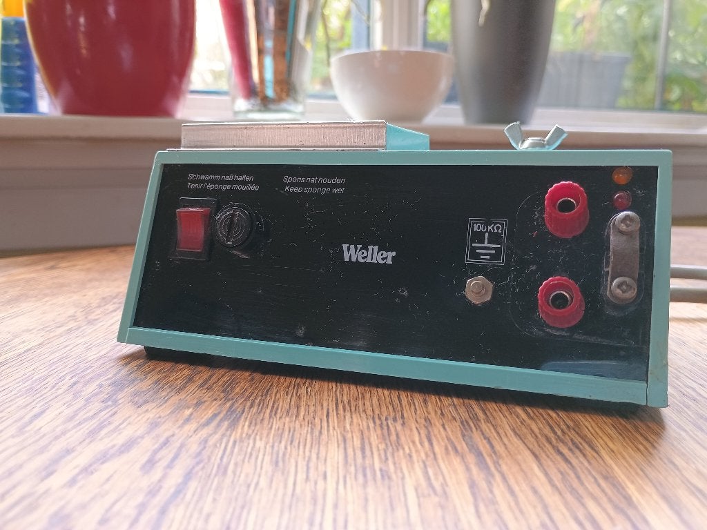 Weller soldeerstation (excl. soldeerbout), Verzenden, Gebruikt