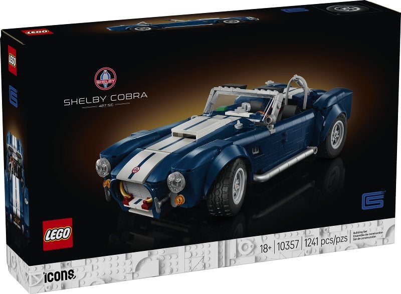 Lego Creator set 10357  Shelby Cobra 427 S/C, Lego, Nieuw, Ophalen of Verzenden, Compleet