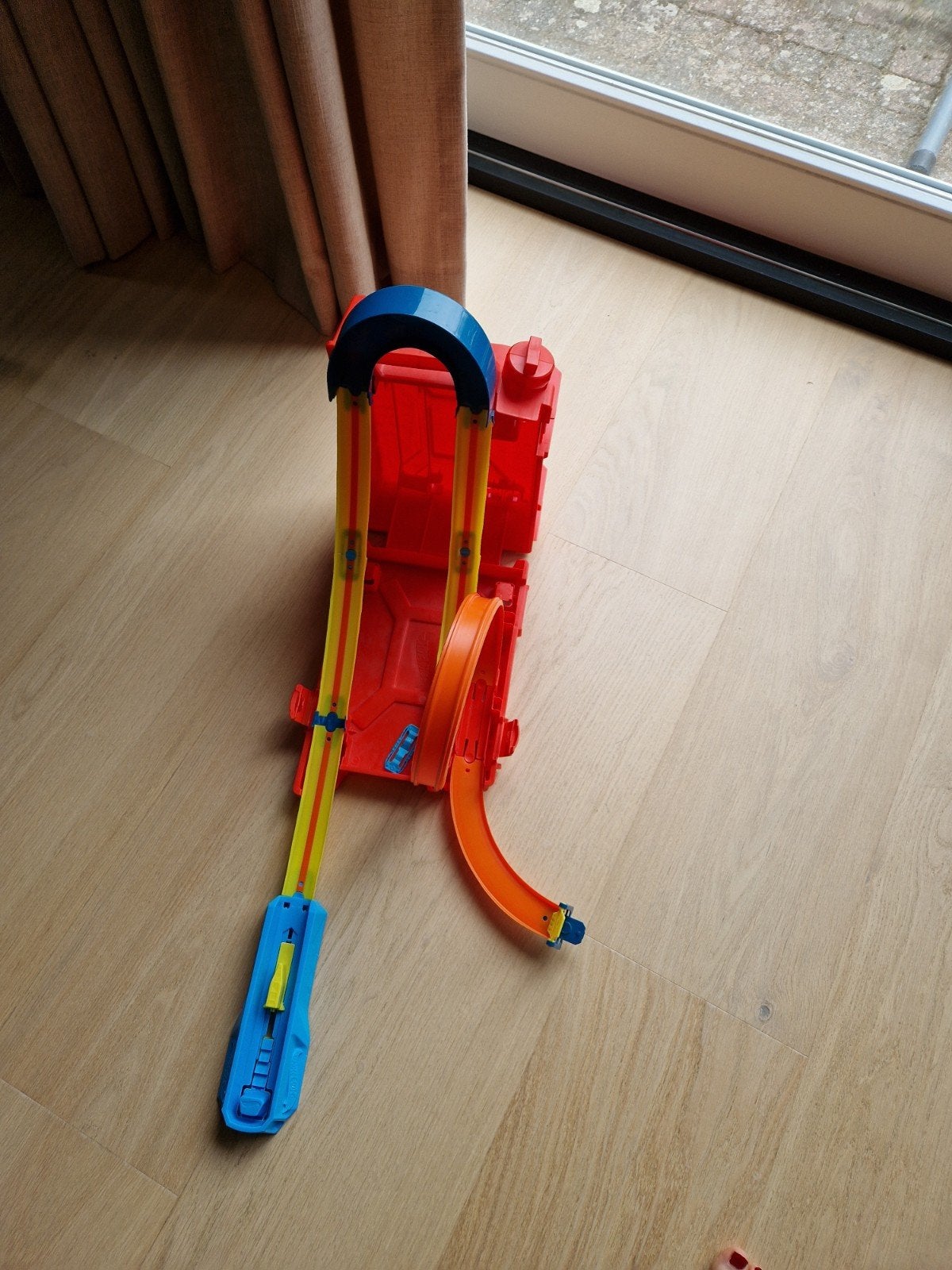 Hot Wheels Track Builder Racebaan Set, Kinderen en Baby's, Speelgoed | Racebanen, Racebaan, Ophalen of Verzenden, Zo goed als nieuw