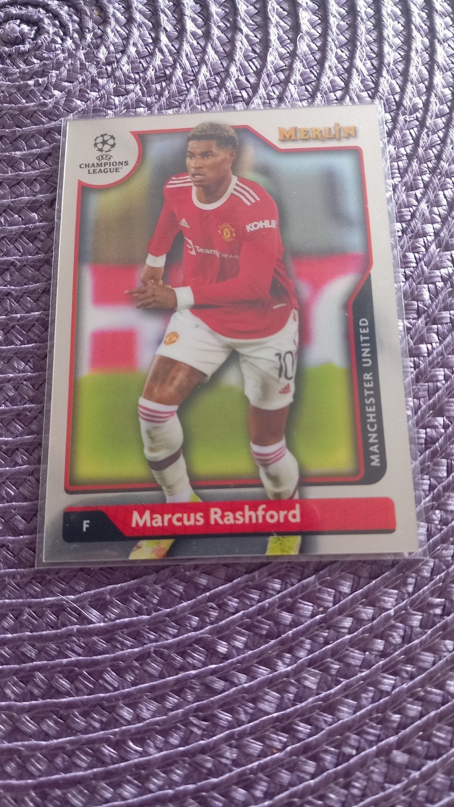 Marcus Rashford Champions League Merlin Sticker, Verzamelen, Sportartikelen en Voetbal, Ophalen of Verzenden, Zo goed als nieuw