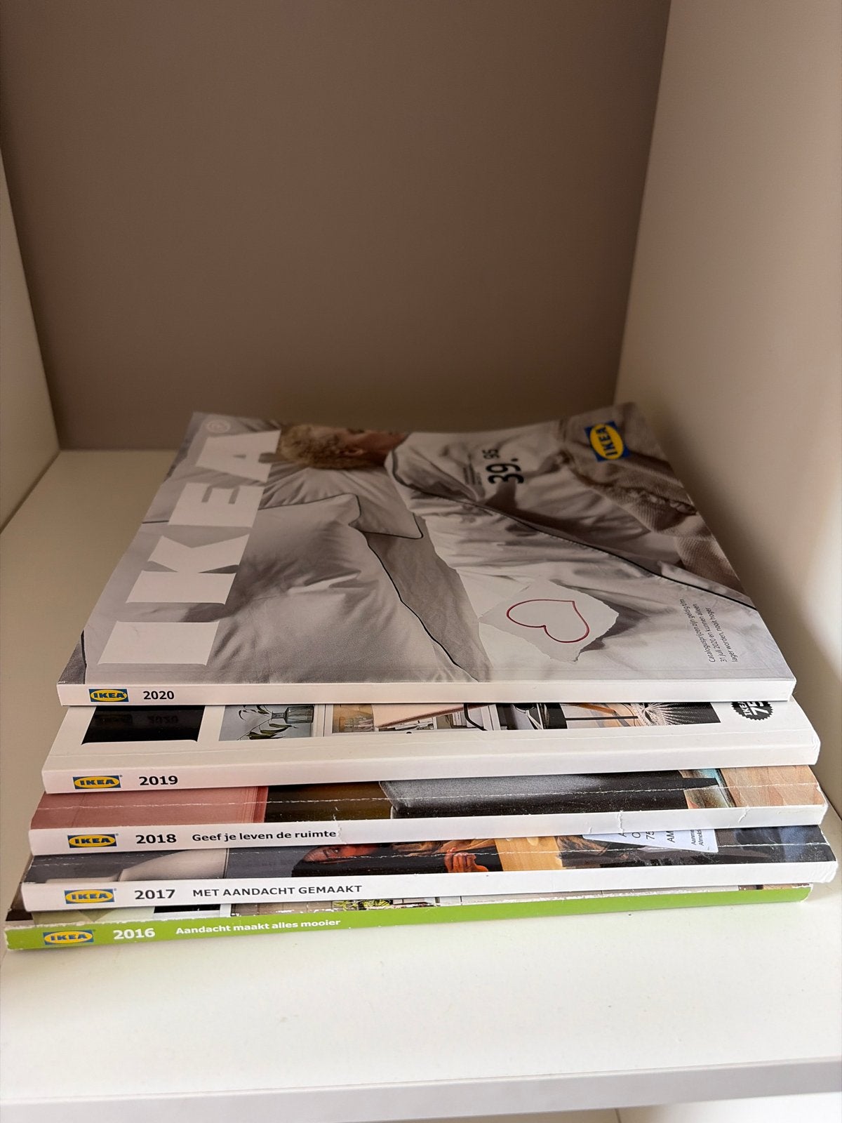 IKEA Catalogus collectie 2016 t/m 2020, Ophalen of Verzenden, Gelezen, Catalogus