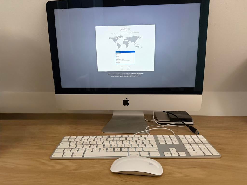 Imac 21.5 inch late 2013, Computers en Software, Apple Desktops, 2 tot 3 Ghz, IMac, Ophalen of Verzenden, Zo goed als nieuw