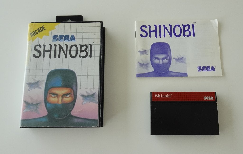 Shinobi compleet voor Sega Master System, Spelcomputers en Games, Games | Sega, 1 speler, Zo goed als nieuw, Master System, Vanaf 7 jaar