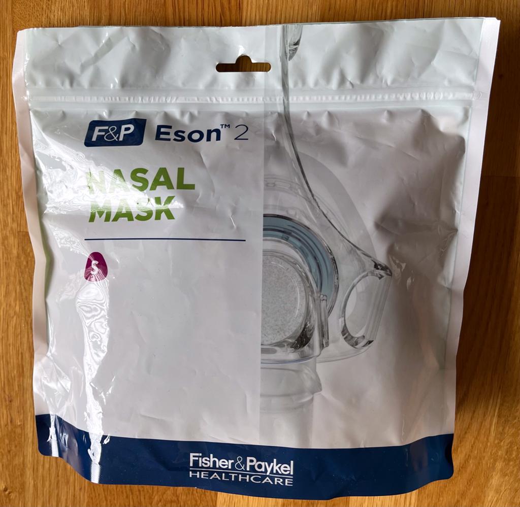 F&P Eson 2 , CPAP-neusmasker, + gebruiksaanwijzing, maat S, Ophalen of Verzenden, Nieuw