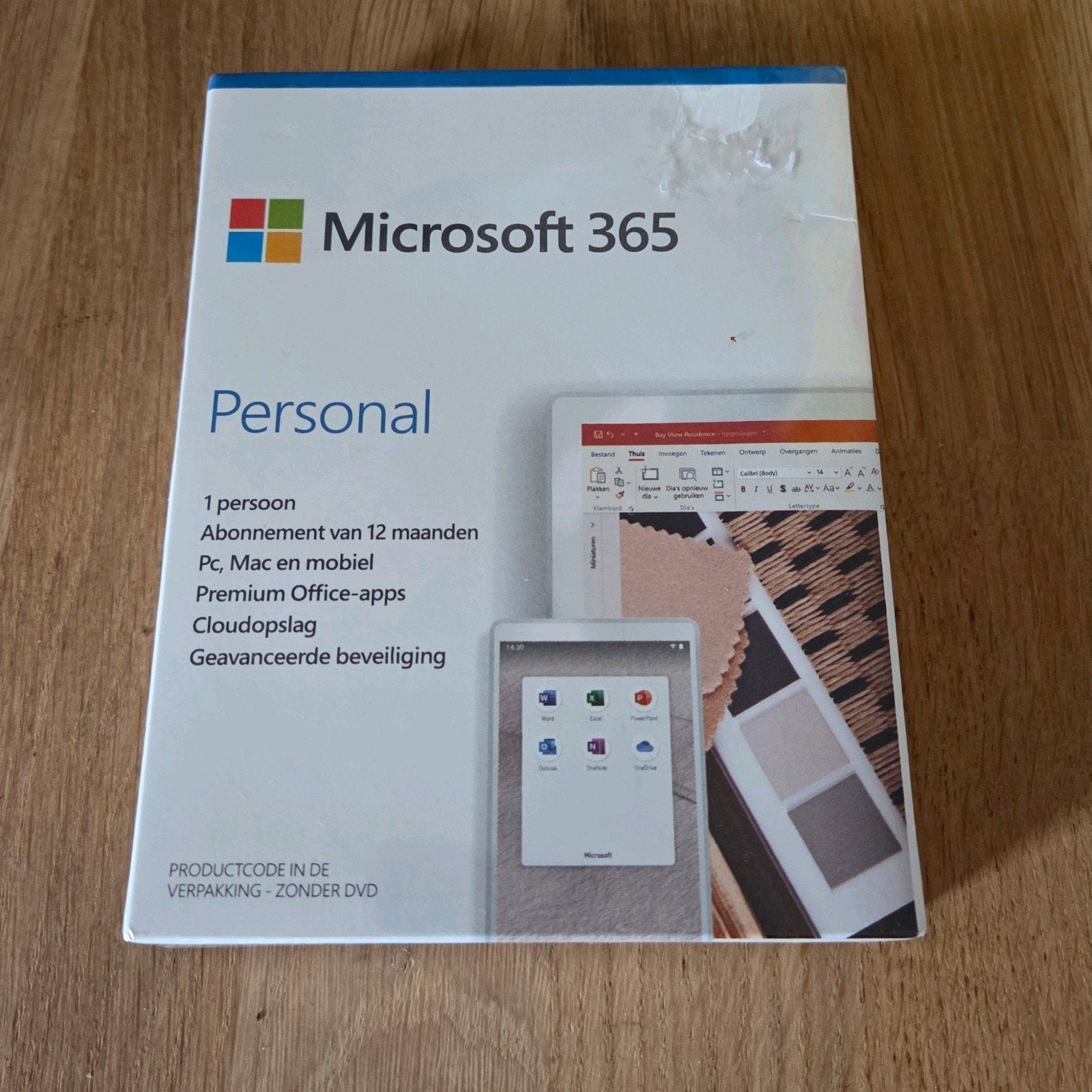 Microsoft 365 Personal - Nieuw in seal - 12 maanden, Ophalen of Verzenden, Nieuw, Windows