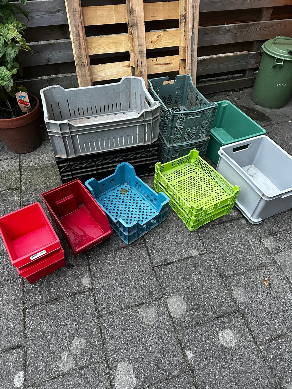 Kratten en stapelbakken, 40 tot 60 cm, 50 tot 75 cm, Minder dan 35 cm, Ophalen of Verzenden