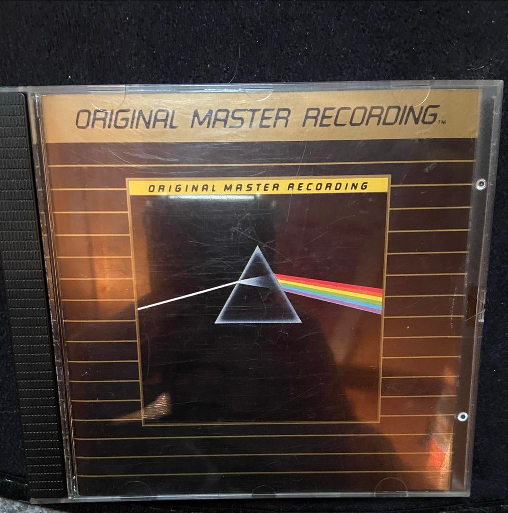 Pink Floyd - Dark Side of the Moon 1973 MFSL GOLD DISC, Ophalen of Verzenden, Zo goed als nieuw, Progressive