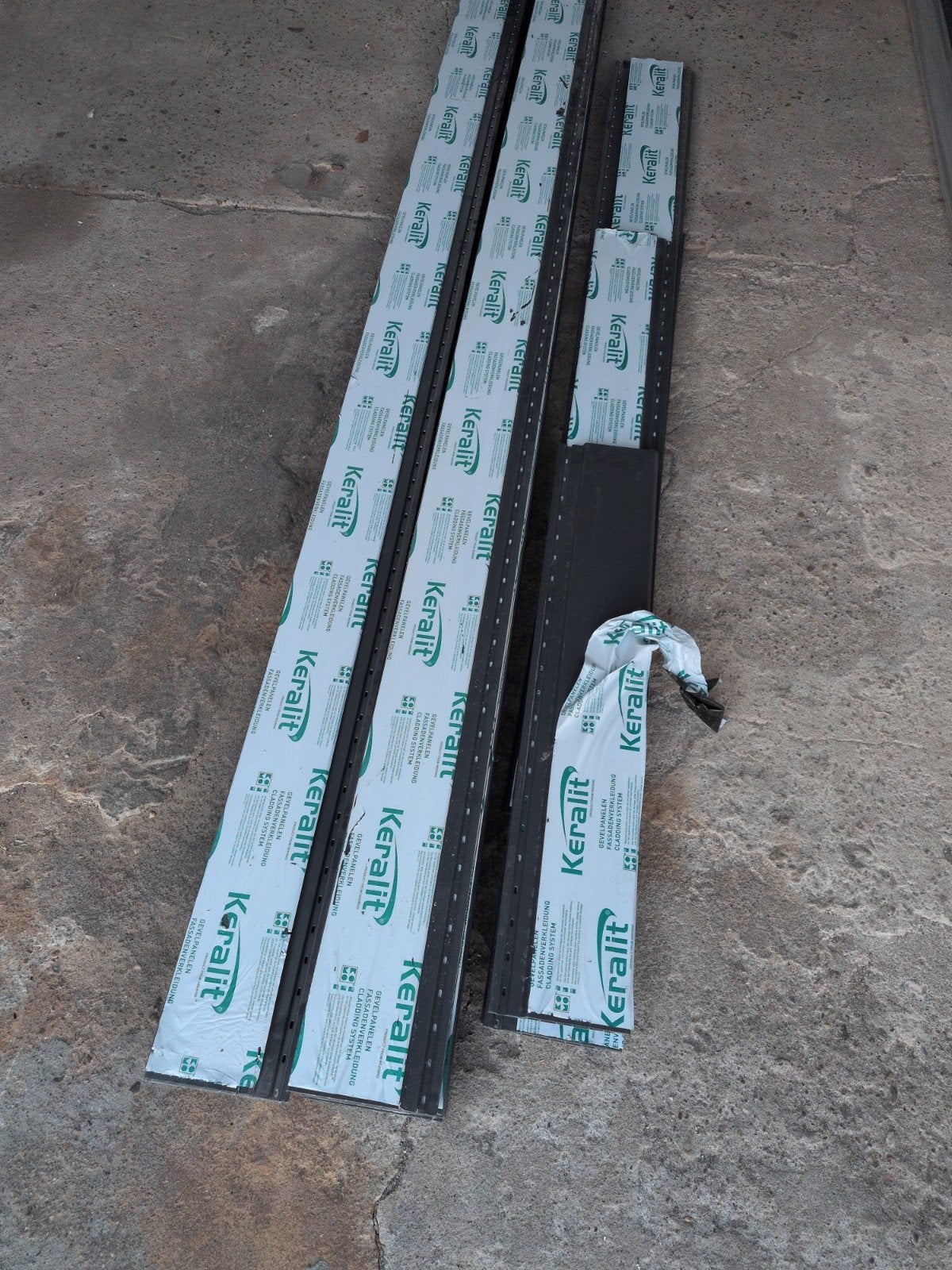 Keralit sponningdelen 143 mm pure mat Ral 7016 zonder nerf, Ophalen, Nieuw, Kunststof, Plinten