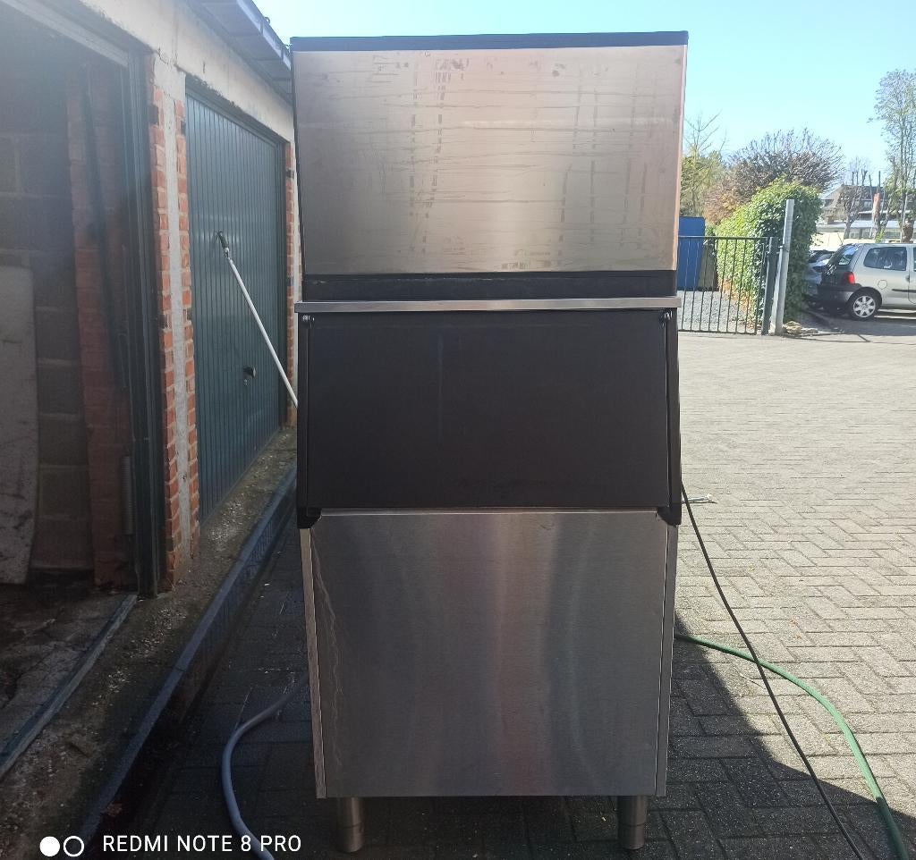 Commerciële ijsblokjesmachine, Witgoed en Apparatuur, IJsmachines, Ophalen of Verzenden, Zo goed als nieuw, Zelfvriezend