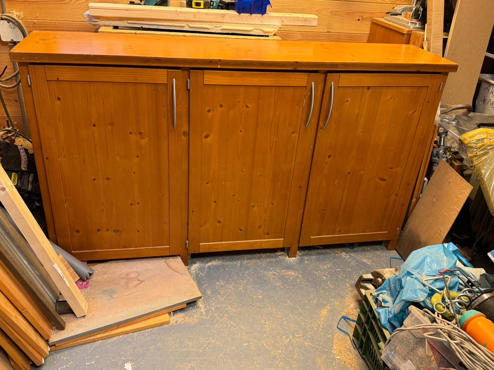 Moet weg! Lundia dressior vintage in goede staat. Compleet, Ophalen, Met deur(en), 100 tot 150 cm, Vintage tijdloos modern hout strak