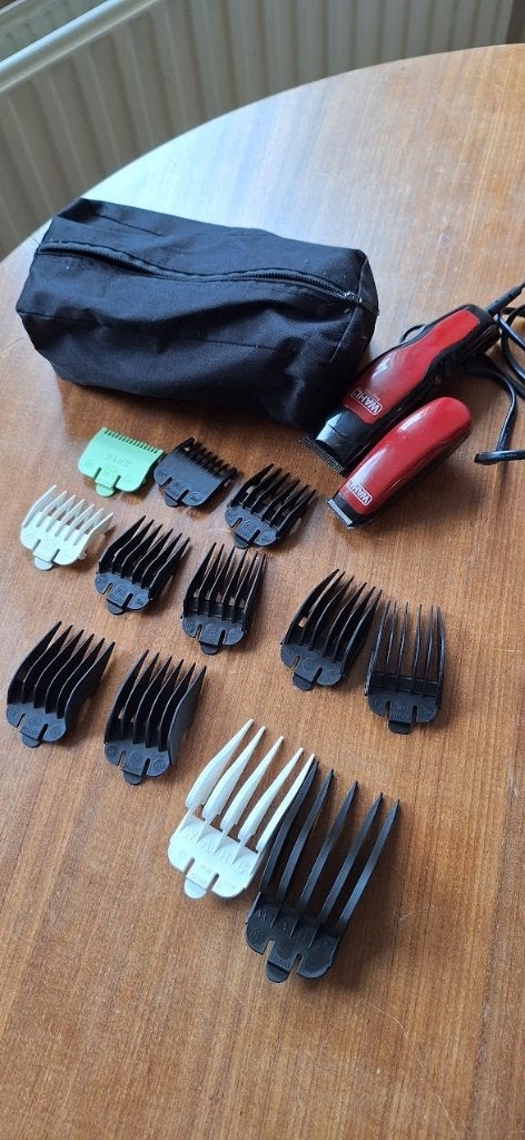 Wahl tondeuse set (bedraad), Ophalen of Verzenden, Gebruikt, Scheren en Epileren