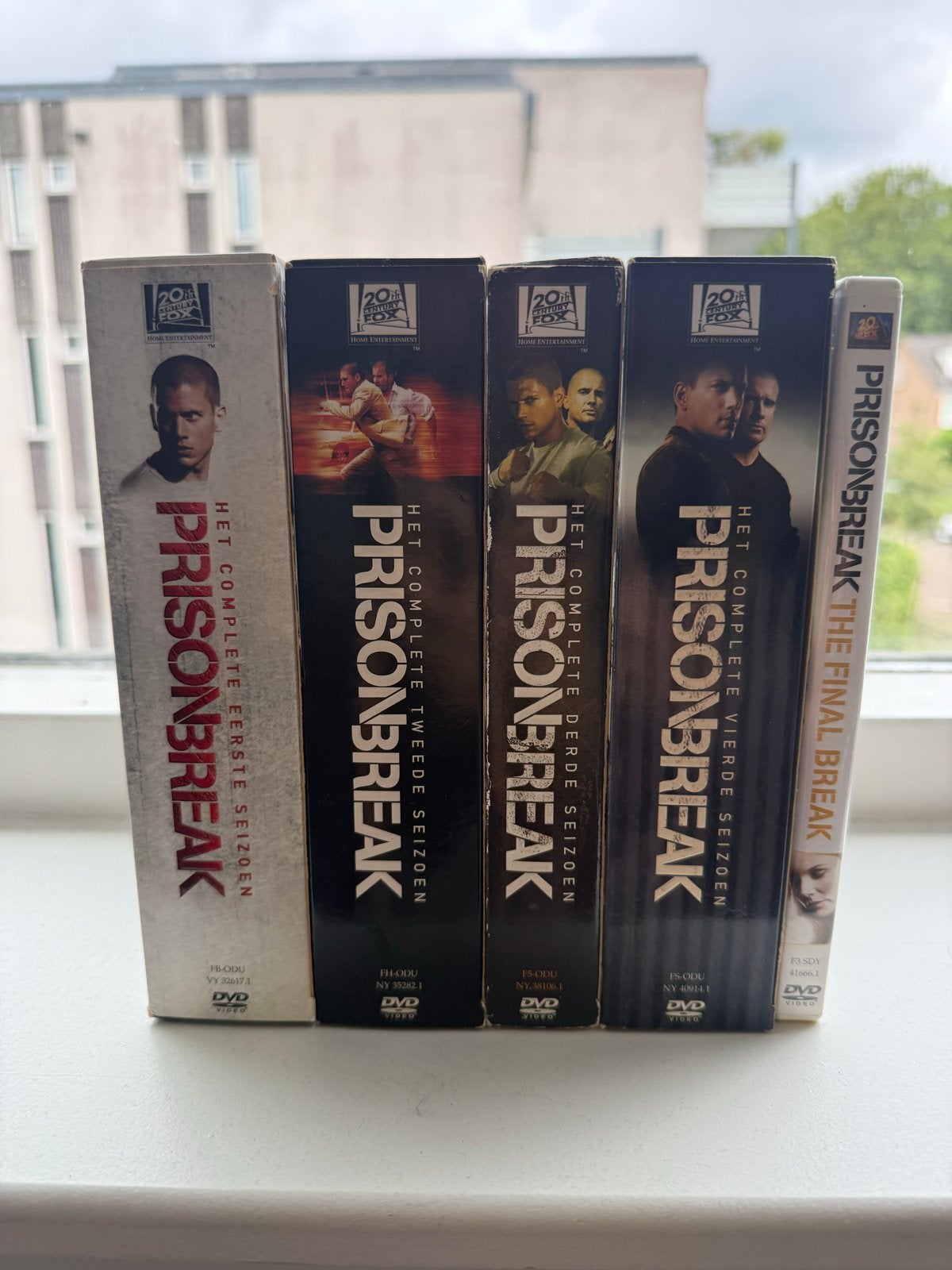 Prison Break: Seizoen 1-4 + The Final Break DVD Boxset, Vanaf 16 jaar, Seizoen 1, Nederlands, Ophalen of Verzenden