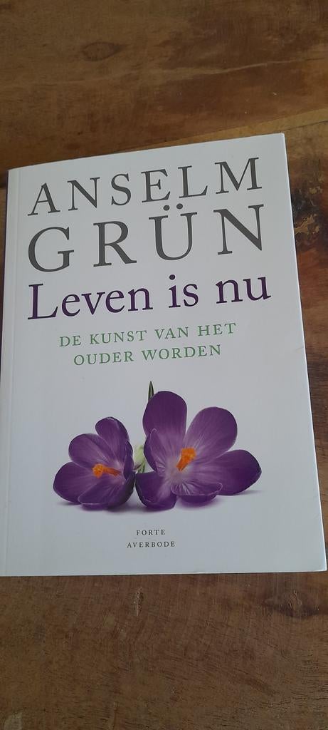 Anselm Grün - Leven is nu, Boeken, Ophalen of Verzenden, Zo goed als nieuw