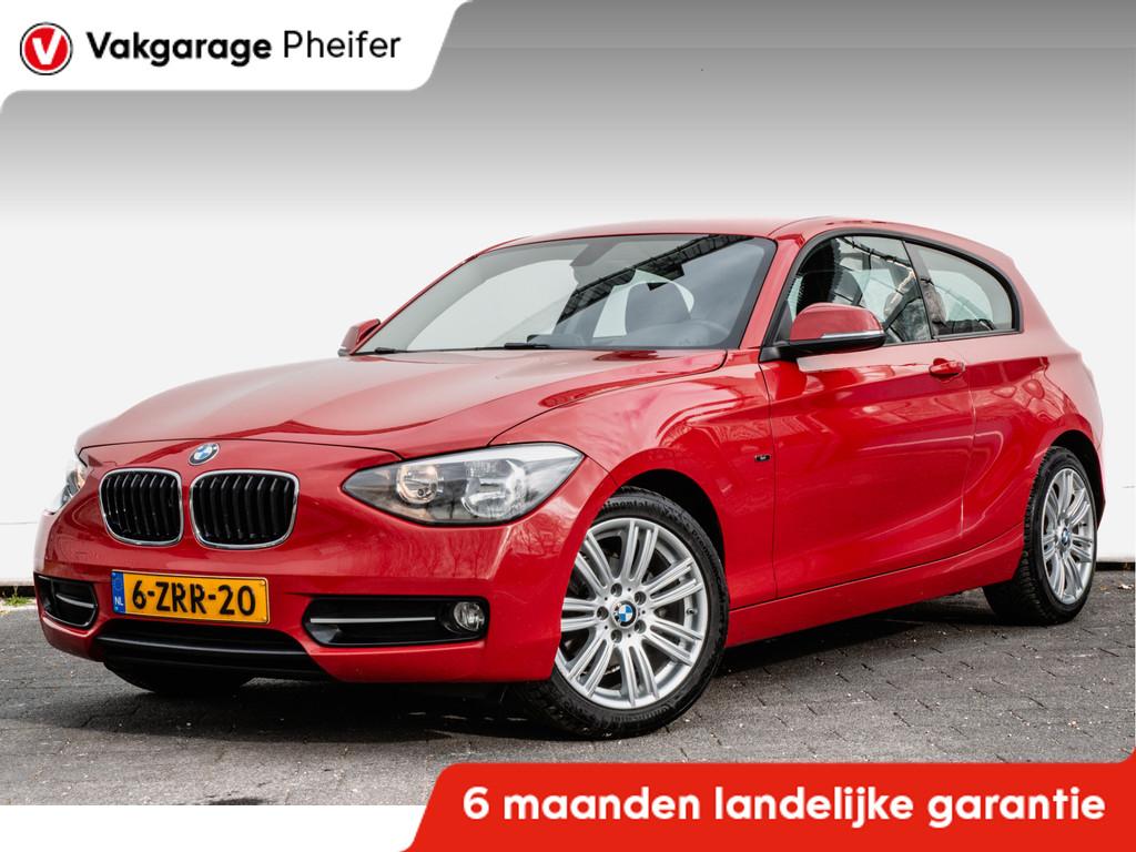 BMW 1-serie 116d Aut.8 Business Sport Sportstoelen/ Stoelver, Euro 5, Zwart, 4 cilinders, Met garantie (alle)