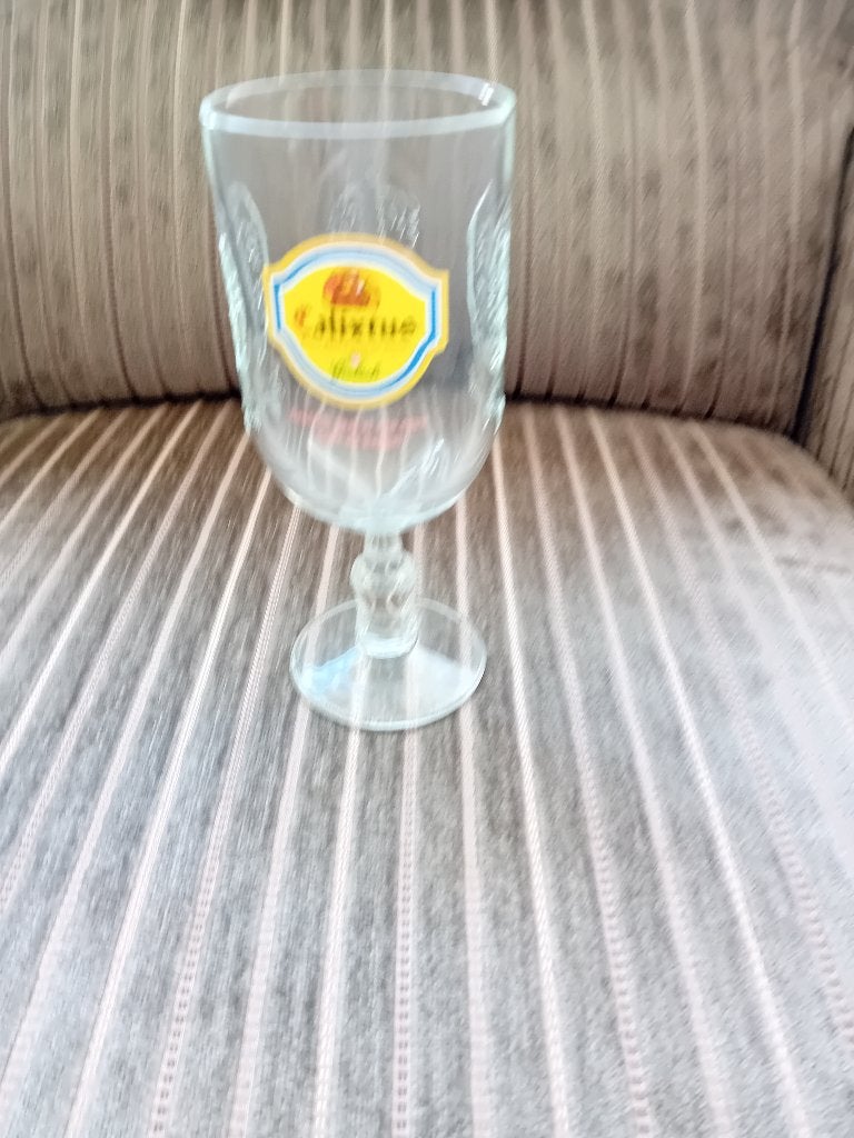 Zwaar glas - Grolsch - Calixtus - Een bier om te eren, Ophalen, Nieuw, Glas of Glazen, Grolsch