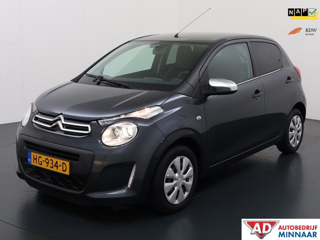 Citroën C1 1.0 e-VTi Style Ed. | airco | lage kilometerstan, Auto's, Citroën, Bedrijf, Te koop, C1, ABS, Airbags, Airconditioning