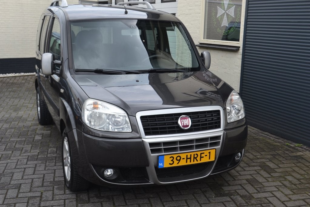 Fiat Doblò 1.4 Malibu Mooie Originele Ned Auto, Voorwielaandrijving, Stof, Gebruikt, Doblo