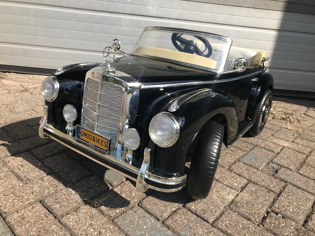 Kinder Accu Auto Mercedes-Benz 300S, 12V zwart metallic !, Ophalen of Verzenden, Nieuw