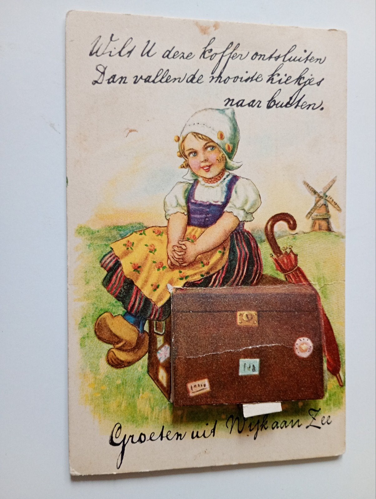 Wijk aan Zee Leporellokaart, Ophalen of Verzenden, 1920 tot 1940, Gelopen, Noord-Holland
