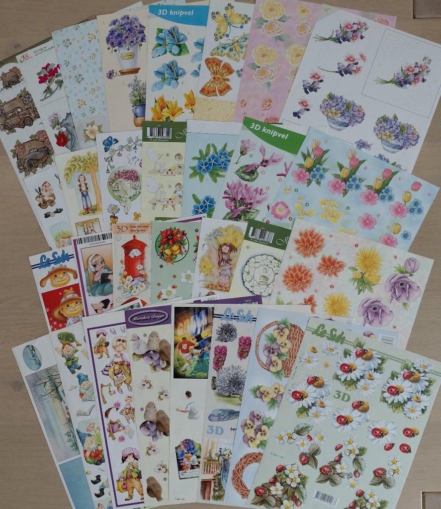 Hobbypakket voor kaartenmaken, Verzenden, Nieuw, Overige thema's, Overige typen