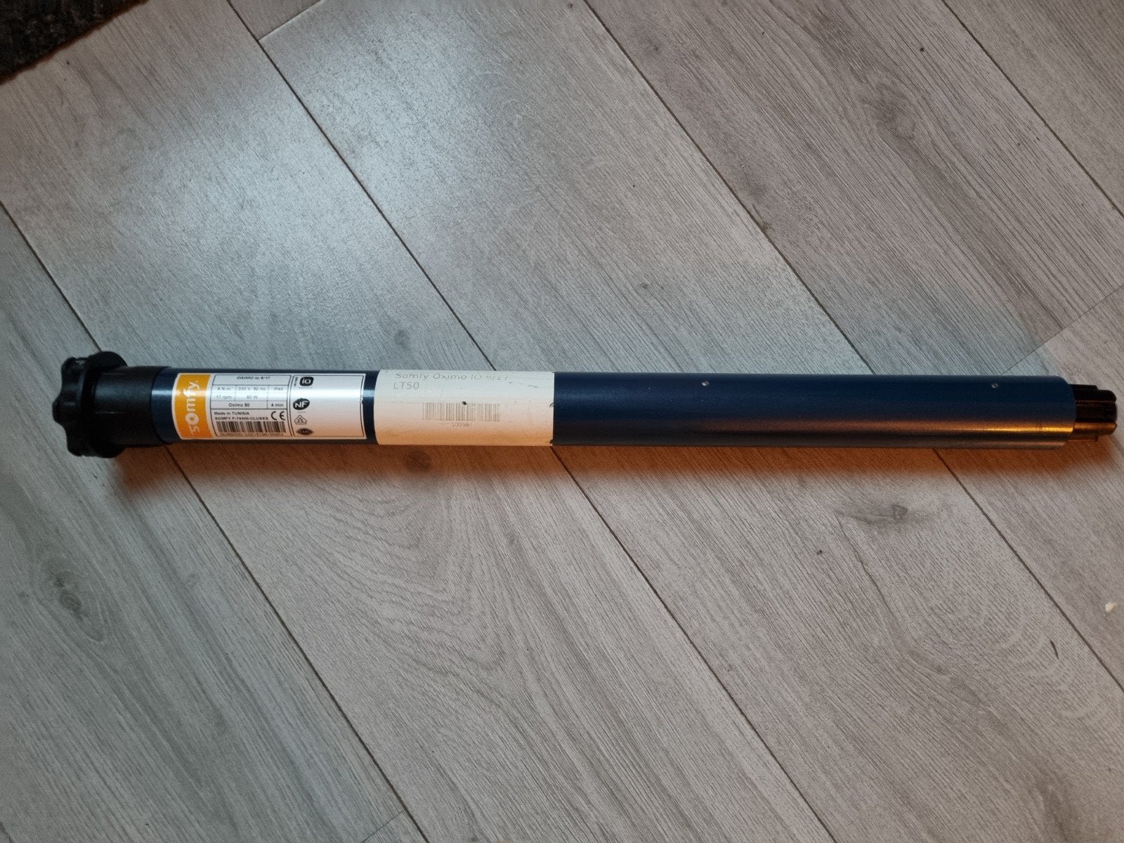 Somfy oximo iO 6/17 rolluikmotor, Doe-het-zelf en Verbouw, Rolluiken, 100 tot 150 cm, Ophalen of Verzenden, Zo goed als nieuw