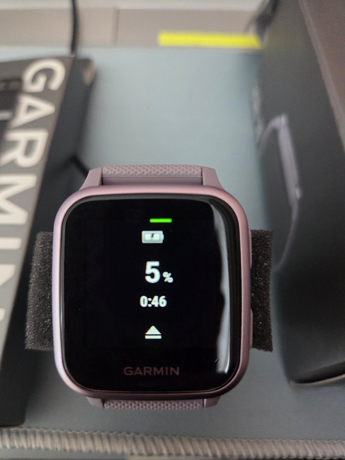 GPS SMARTWATCH VENU SQ ( Paars horloge ), Ophalen, Garmin venu 2, Paars, Zo goed als nieuw