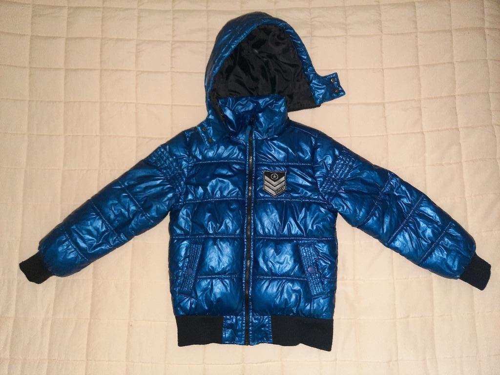 blauwe jongens winterjas maat 152 ( G30 ), Kinderen en Baby's, Soho, Ophalen of Verzenden, Zo goed als nieuw, Jongen