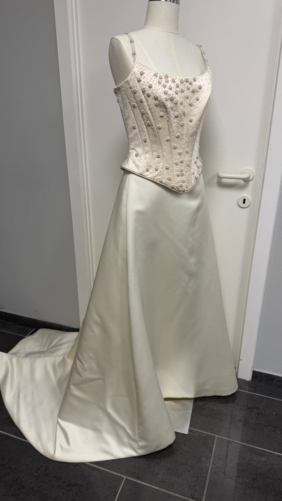 Vintage bruidsjurk trouwjurk wedding dress gelinlik, Kleding | Dames, Trouwkleding en Trouwaccessoires, Ophalen of Verzenden, Zo goed als nieuw