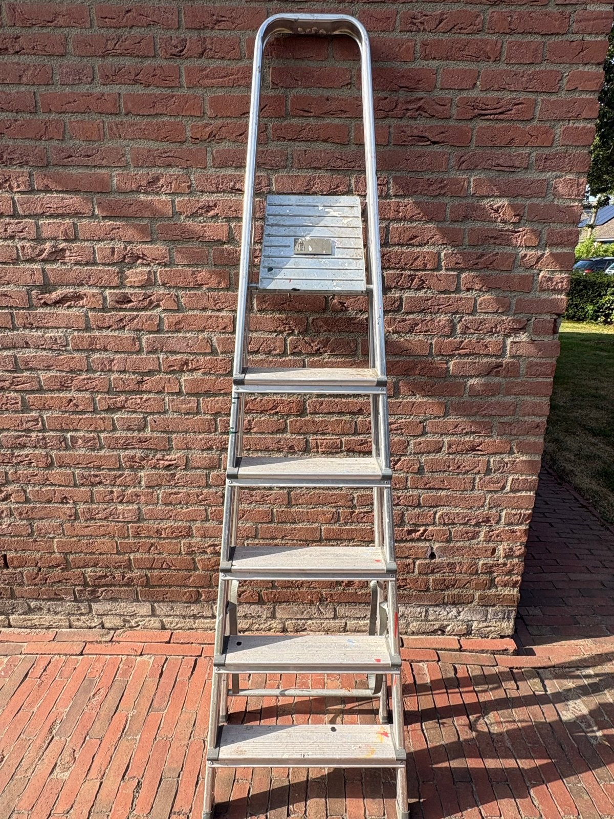 Excelsior huishoudtrap 6 treden -, Doe-het-zelf en Verbouw, Ophalen, Gebruikt, Trap, 2 tot 4 meter