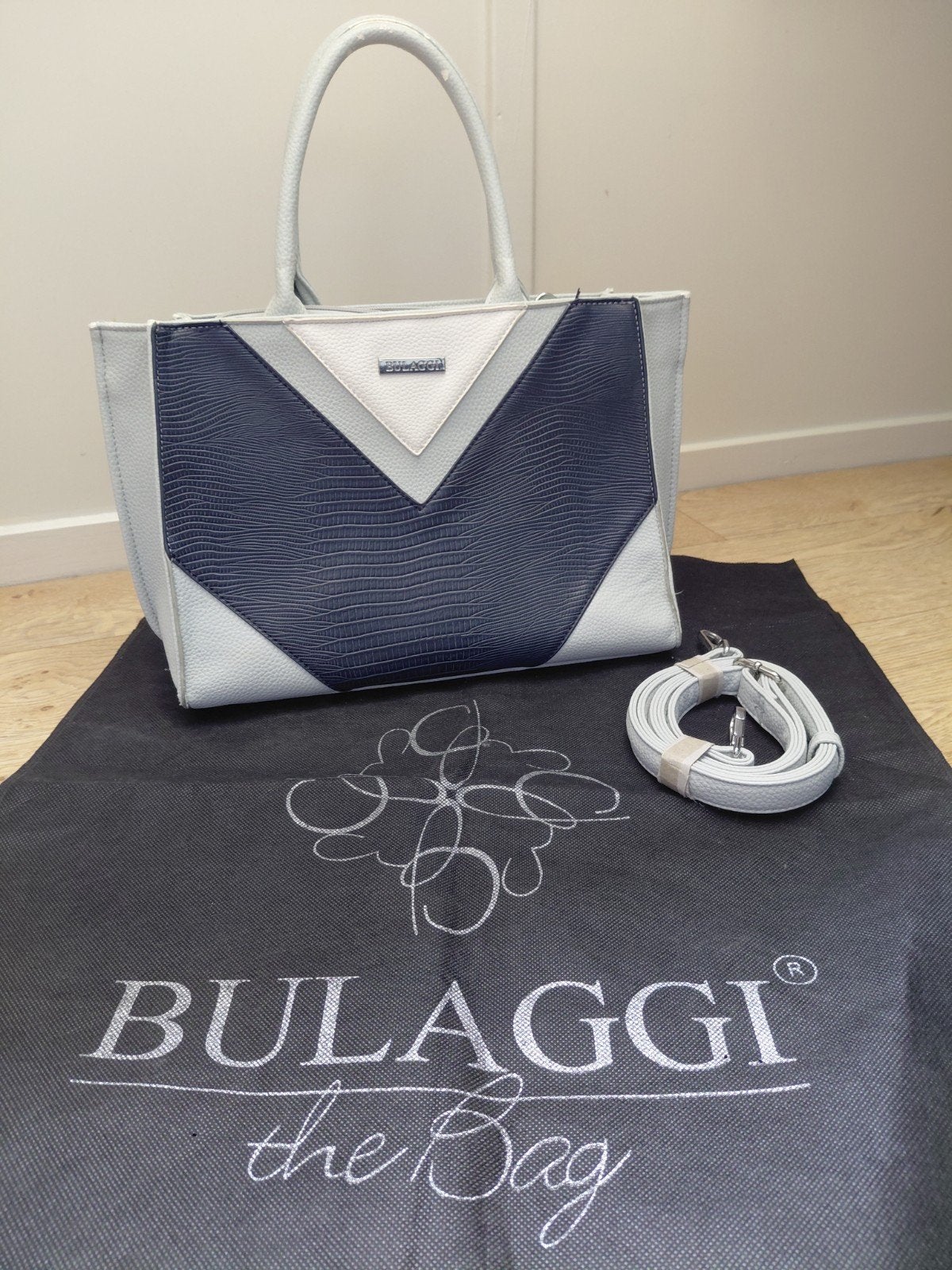 Tas bulaggi, Ophalen of Verzenden, Gebruikt, Blauw, Handtas