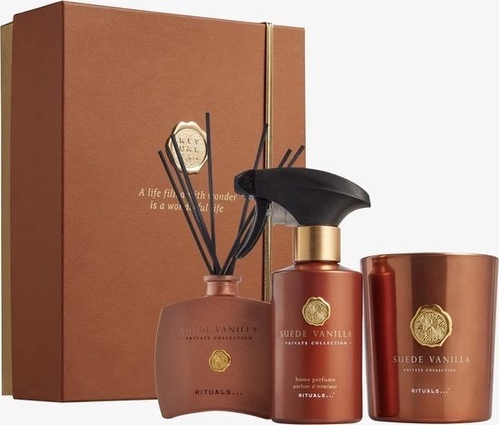 Rituals Suede Vanilla Luxe Cadeauset - Nieuw, Ophalen, Geurverspreider, Bruin, Nieuw