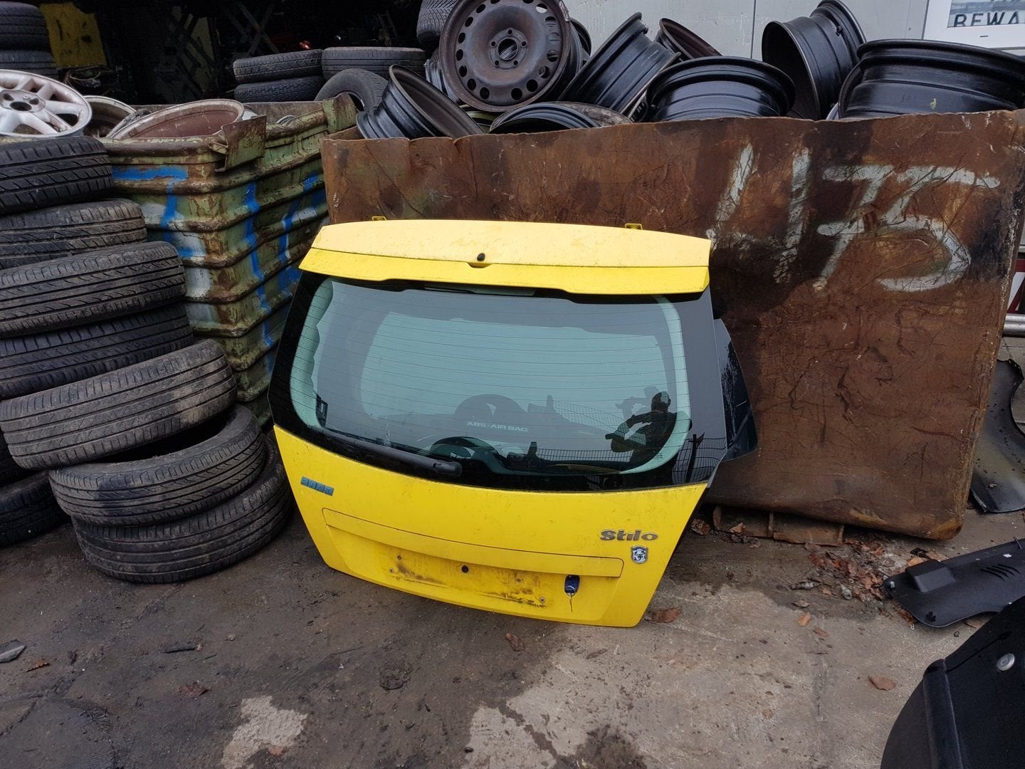 FIAT STILO ACHTERKLEP BJ 2002 TOT 2007, Gebruikt, -, Ophalen of Verzenden, Achter