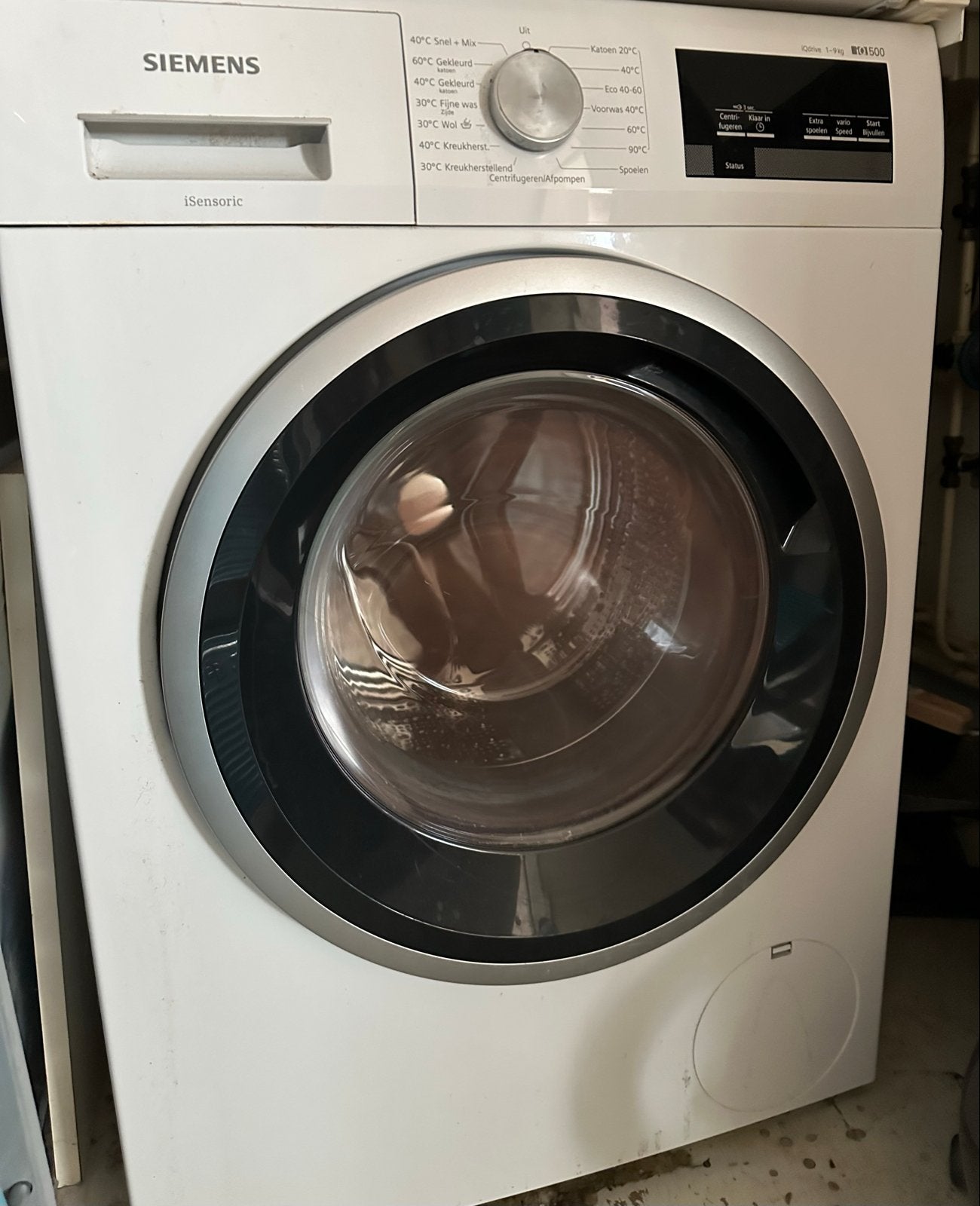 Siemens WM14UU00NL iSensoric Wasmachine (Zoetermeer), Ophalen, 1200 tot 1600 toeren, 8 tot 10 kg, Zo goed als nieuw