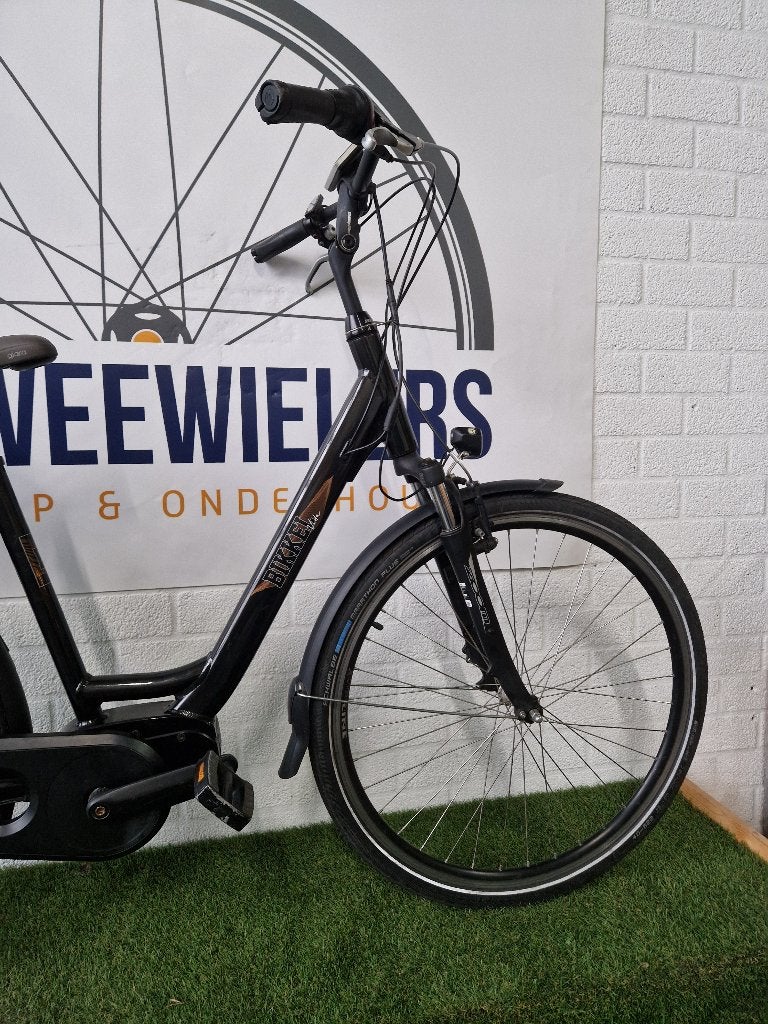 Bikkel Vida E-bike Dames 28" 49cm N7, Velgrem, 47 tot 50 cm, Versnellingen, Zo goed als nieuw