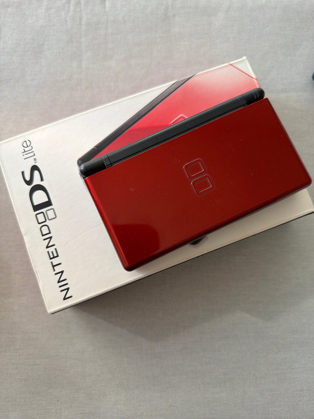 Nintendo DS Lite Rood, Spelcomputers en Games, Ophalen, Gebruikt, DS Lite, Rood