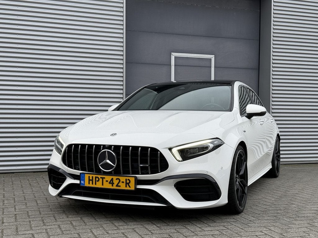 Mercedes-Benz A-Klasse AMG 45 4MATIC+ I Aut. I 388 PK I Came, Auto's, Mercedes-Benz, Automaat, Automatische klimaatregeling, Gebruikt