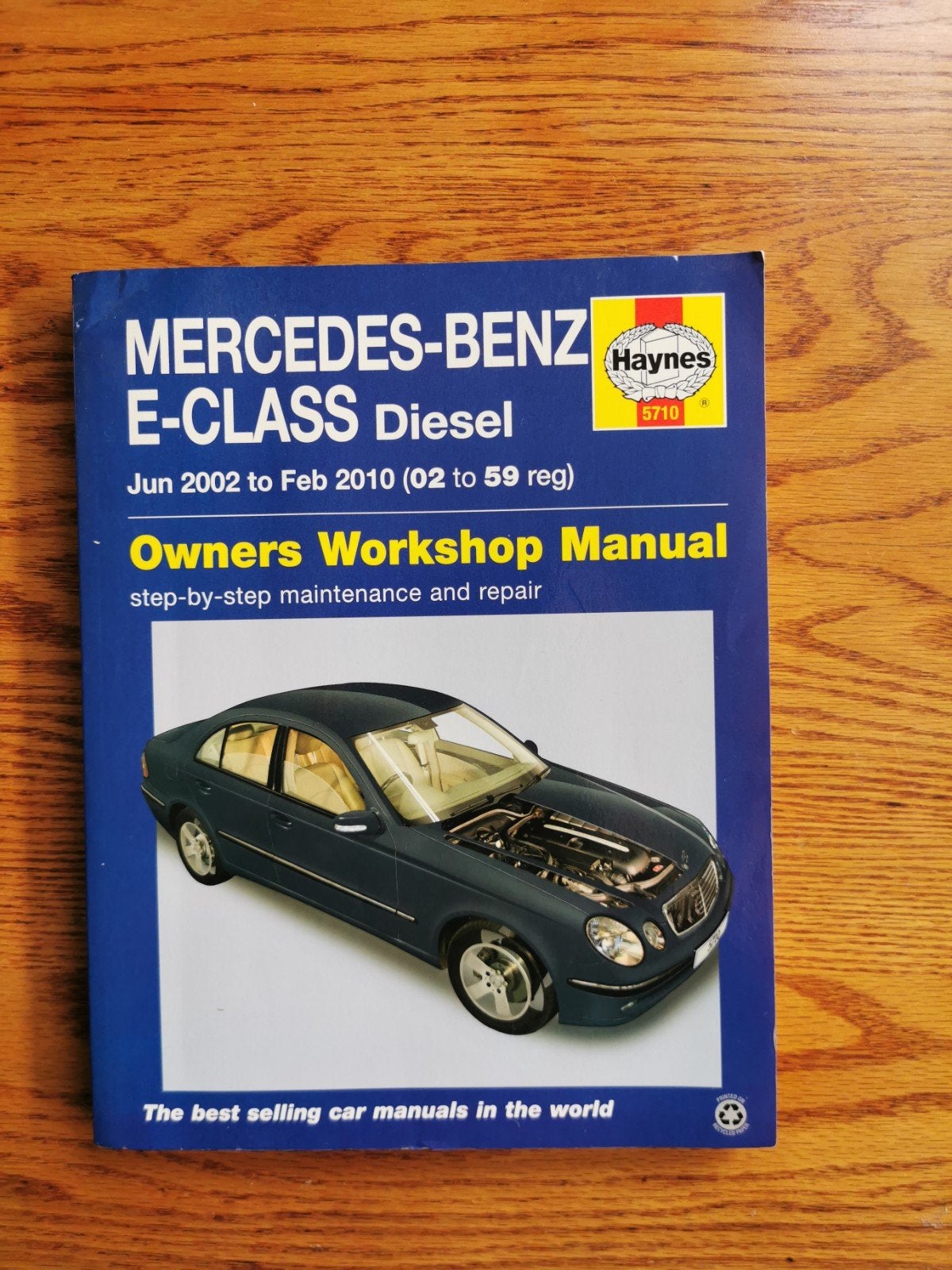 Mercedes-Benz E-Klasse Diesel Haynes Werkplaatshandboek, Auto diversen, Ophalen of Verzenden
