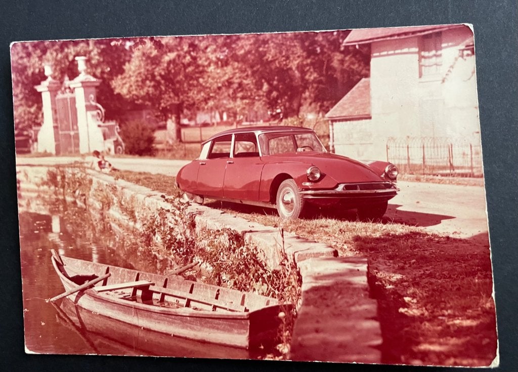 ansichtkaart / reclame kaart van een Citroën DS 19, Snoek 2., Verzenden, 1960 tot 1980, Voertuig