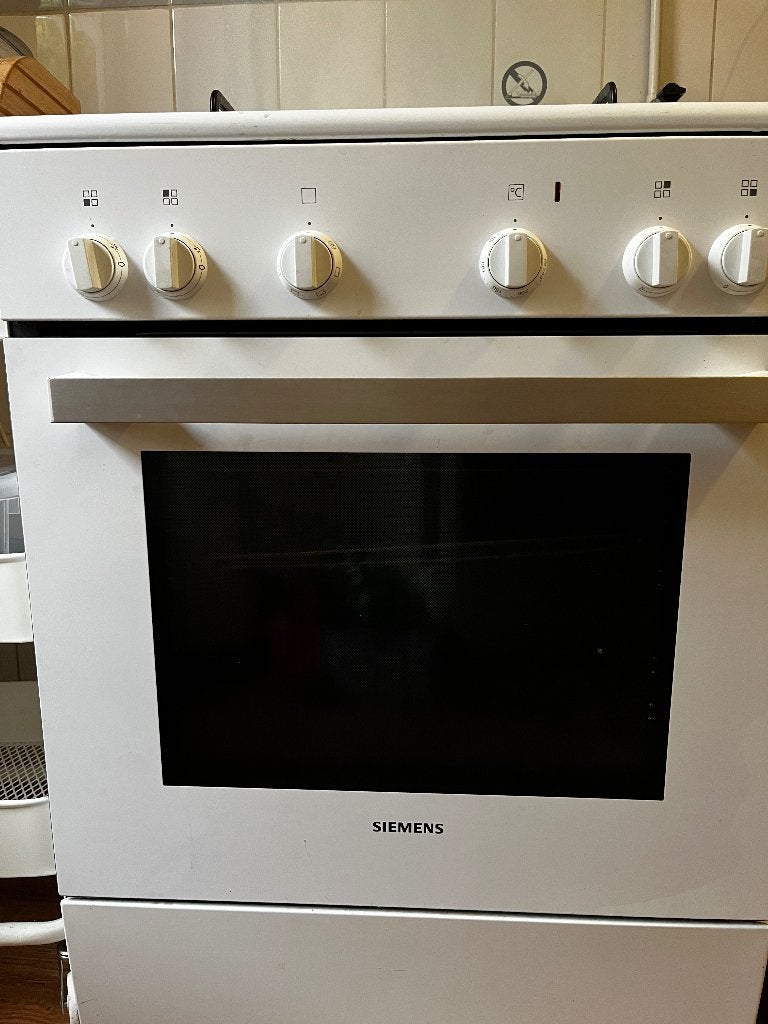 Siemens fornuis, Ophalen, Gebruikt, 4 kookzones, Gas
