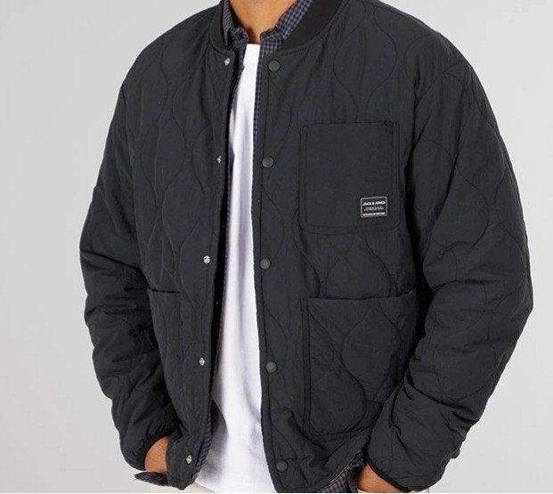 JACK & JONES zomerjas maat L, Kleding | Heren, Jassen | Zomer, Maat 52/54 (L), Zwart, Nieuw, Ophalen of Verzenden