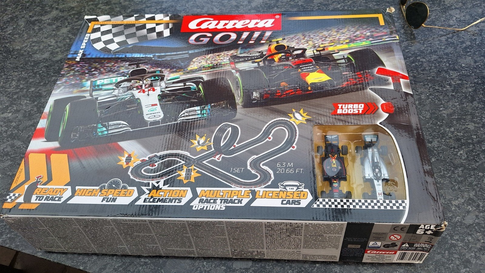 race baan carrera go max speed, Ophalen, Elektrisch, Carrera